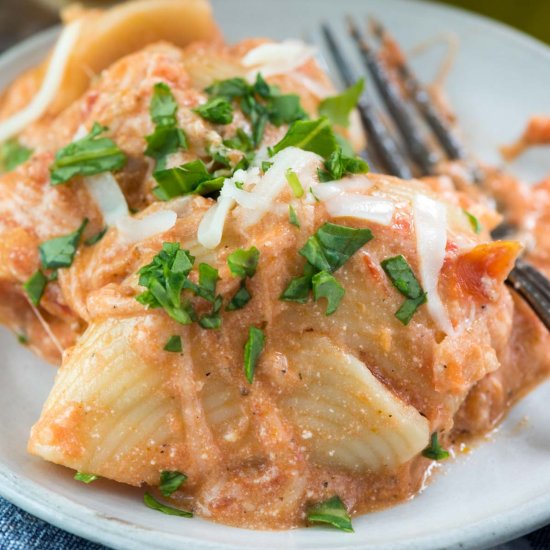 One Pot Unstuffed Shells