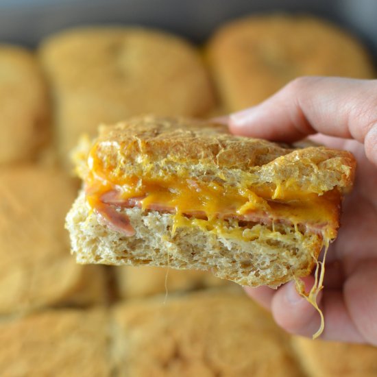 Ham and Cheese Freezer Sandwiches