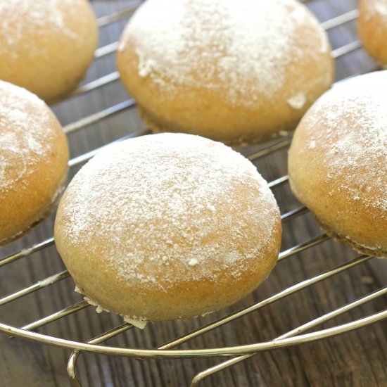 Scottish Breakfast Buns (Baps)