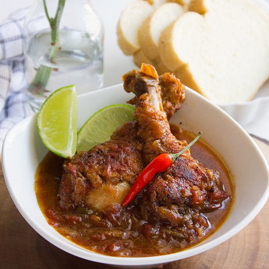 Jamaican Brown Stew Chicken