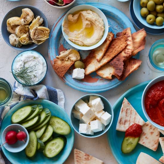 Greek Mezze Board