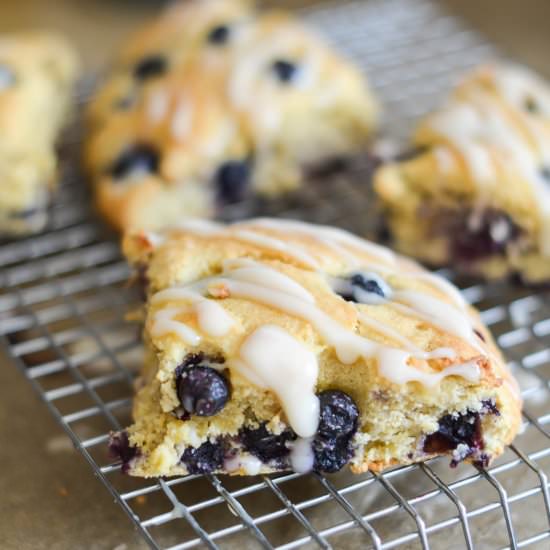 Gluten Free Blueberry Scones