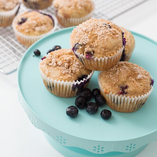 Blueberry Coffee Cake Muffins