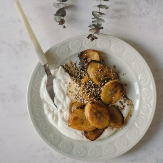 Caramelised Plantain & Quinoa