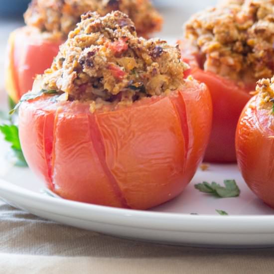 Creole Stuffed Tomatoes