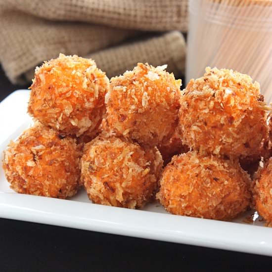 Oven Baked Sweet Potato Balls