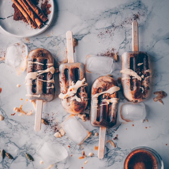 Spiced Turkish Coffee Popsicles