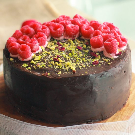 Chocolate Raspberry Cake