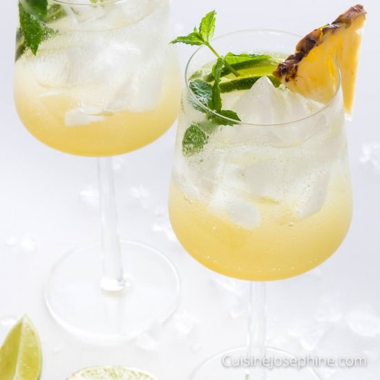 Ginger-Pineapple Fizz