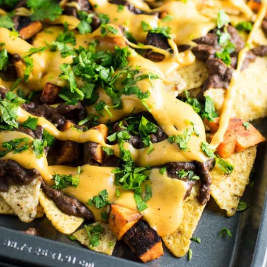 30 Minute Sweet Potato Nachos