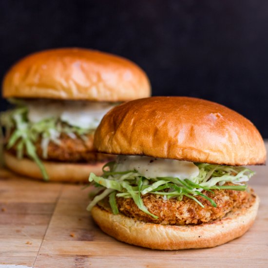 Japanese Ebi Burger