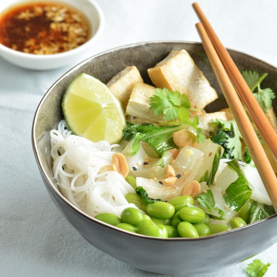 Pak Choi and Sesame Stir-Fry