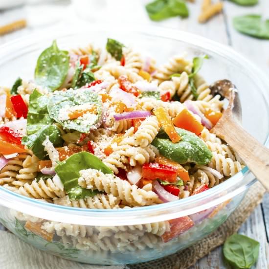 Italian Dressing Pasta Salad