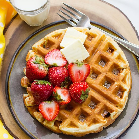 Buttermilk Fluffy Waffles