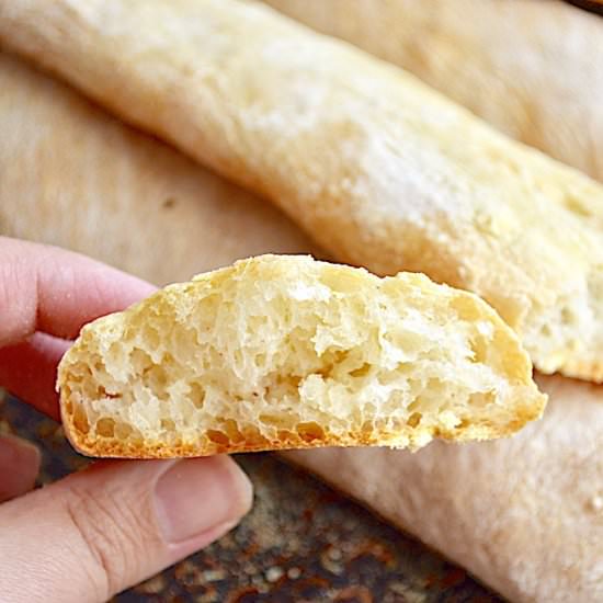 Homemade Ciabatta Bread