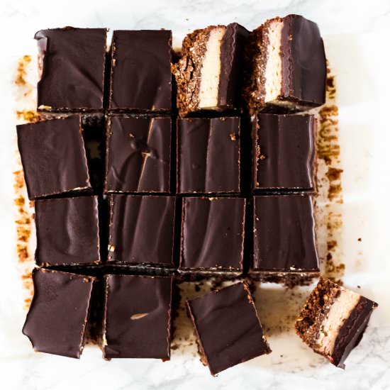 Chocolate Coconut Caramel Bars