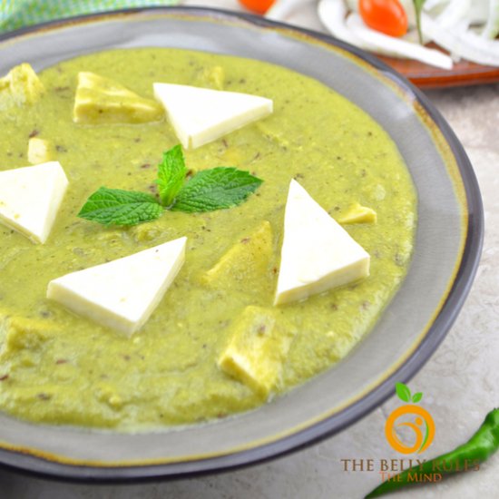 Minty Paneer Sabzi