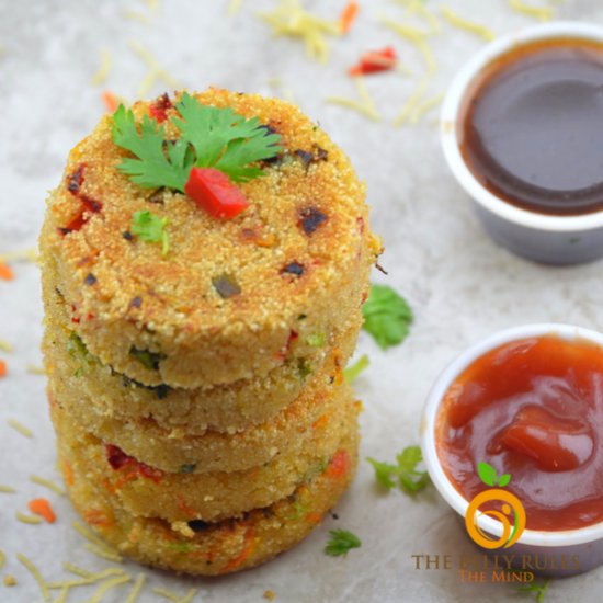 Semolina Vegetable Patty