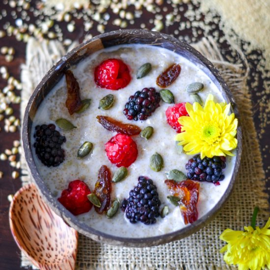 Amaranth Buckwheat Porridge