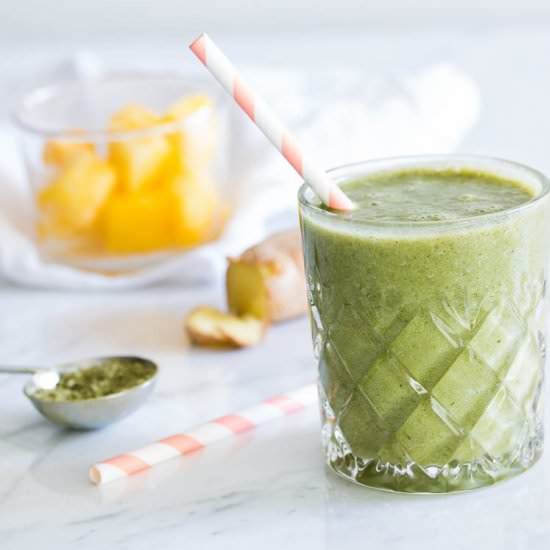 Tropical Matcha Smoothie