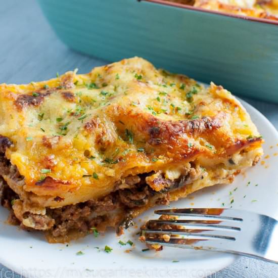 Lasagne Without Ricotta