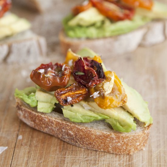 Heirloom Tomato Avocado Toast