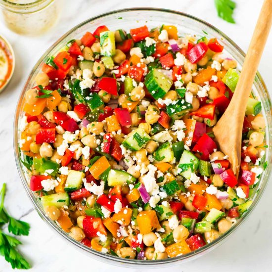 Mediterranean Chickpea Salad