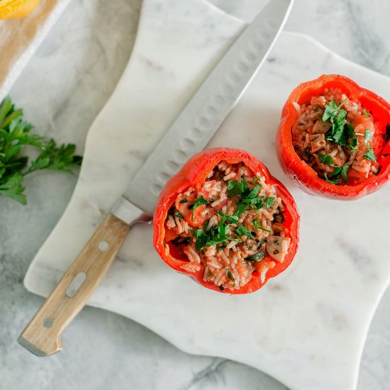 Sausage Stuffed Peppers