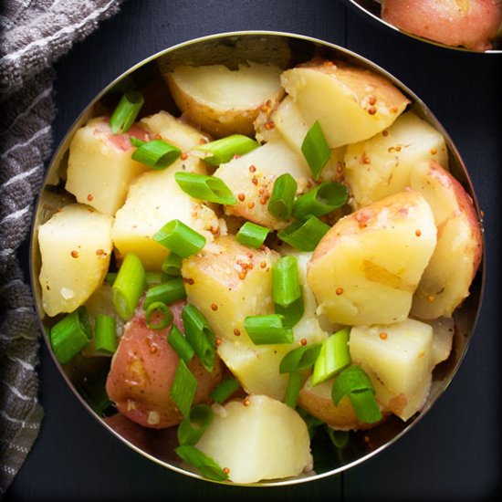 Healthier Potato Salad With No Mayo