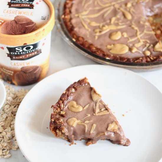 Peanut Butter Ice Cream Pie