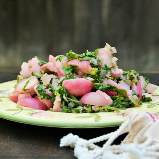 Braised Radishes