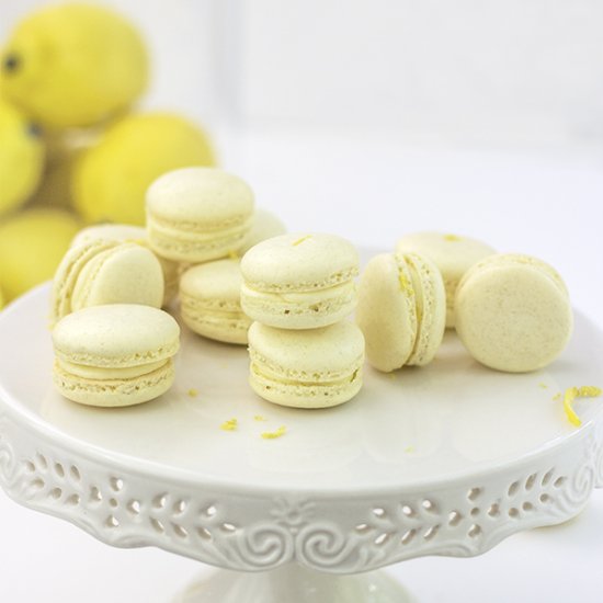 Naturally Sweet Lemon Macarons