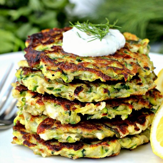 Greek Zucchini Fritters