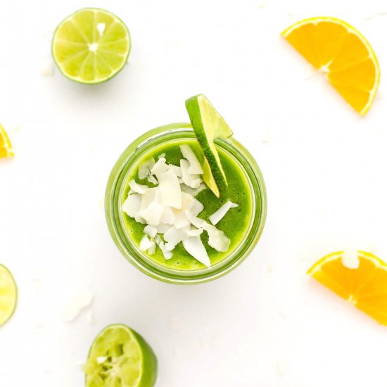 Tropical Green Power Smoothie