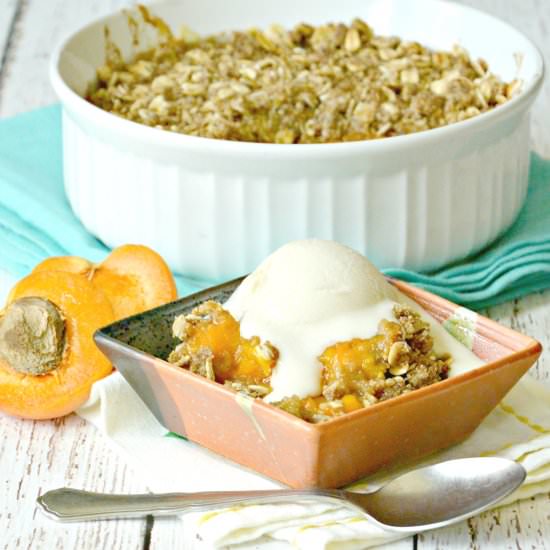 Apricot Crumble