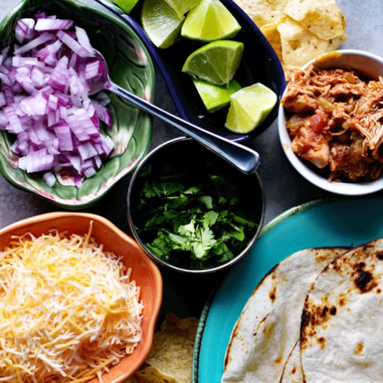 Slow Cooker Chicken Tacos