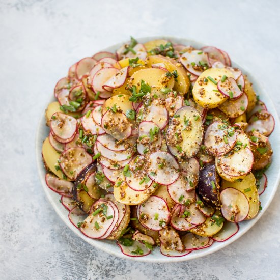 Grainy Mustard Potato Salad