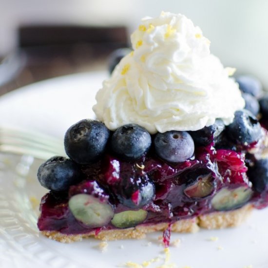 Fresh Blueberry Pie