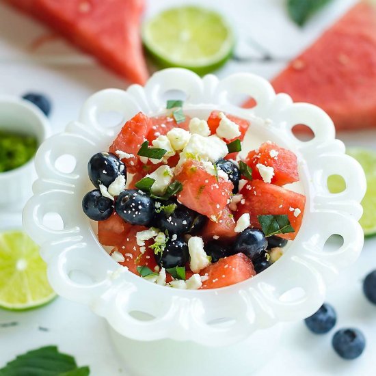 Watermelon Feta Salad