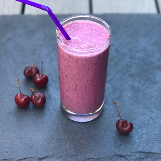 Blueberry-Cherry Smoothie