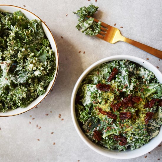 Vegan Kale Caesar