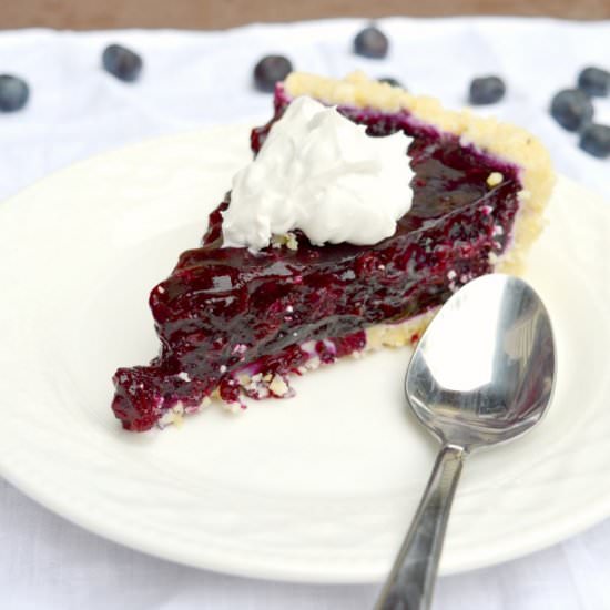 Cool Blueberry Pie