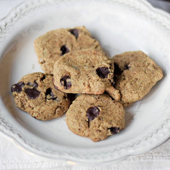 Tigernut Chocolate Chip Cookies