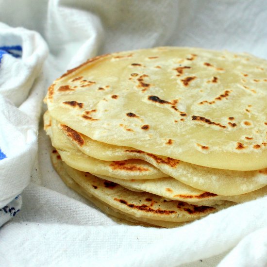 Homemade Flour Tortillas