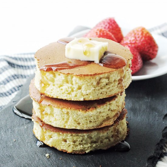 Fluffy Japanese Souffle Pancakes