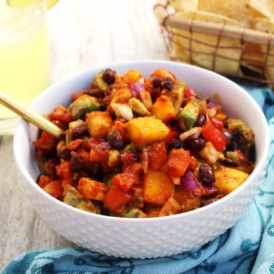 Chipotle Margarita Mango Salsa