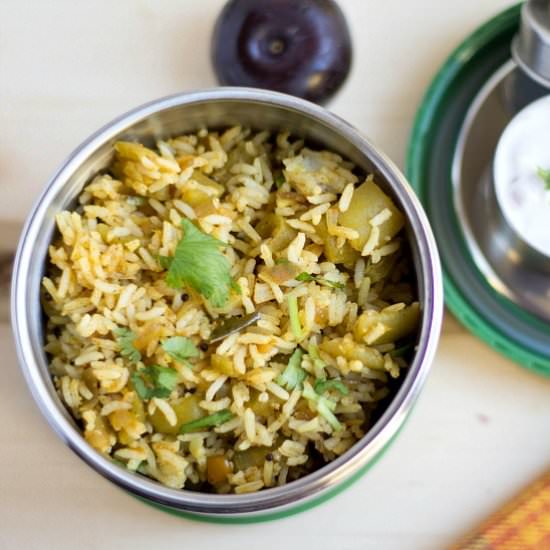 Ridgegourd Rice