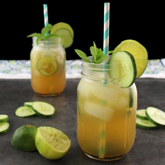 Cucumber-Lime Summer Shandy