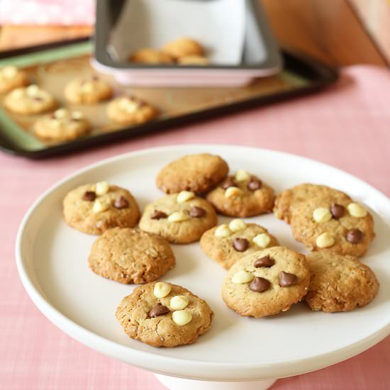 Kinda Healthy Choc Chip Cookies