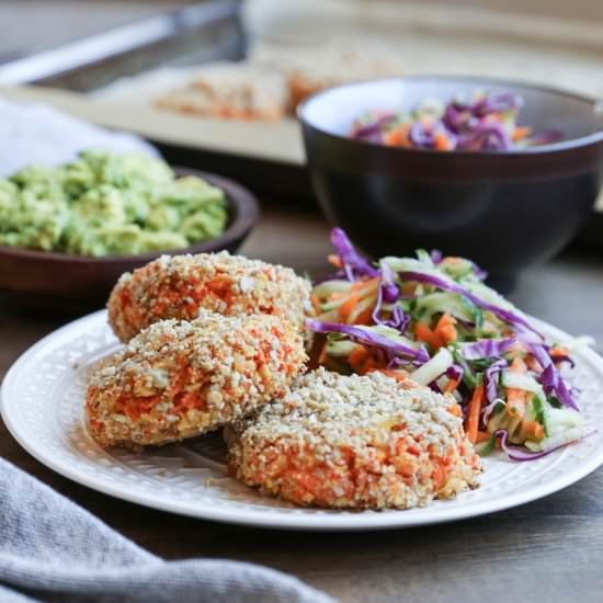 Sweet Potato and Parsnip Fritters